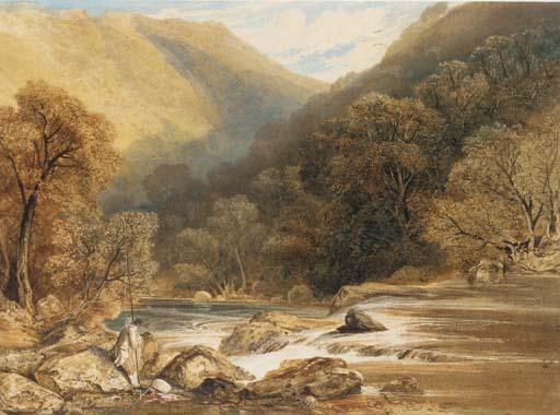 Samuel Jackson - A salmon fisherman, probably on the River Dee