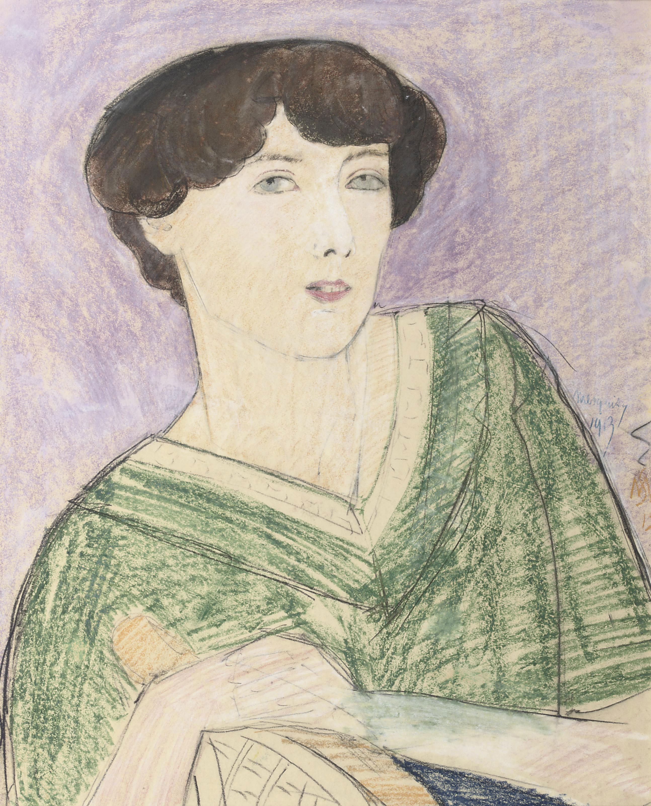 Samuel Jessurun de Mesquita - A seated lady