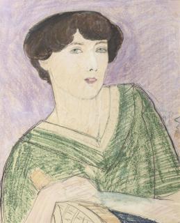 Samuel Jessurun de Mesquita - A seated lady