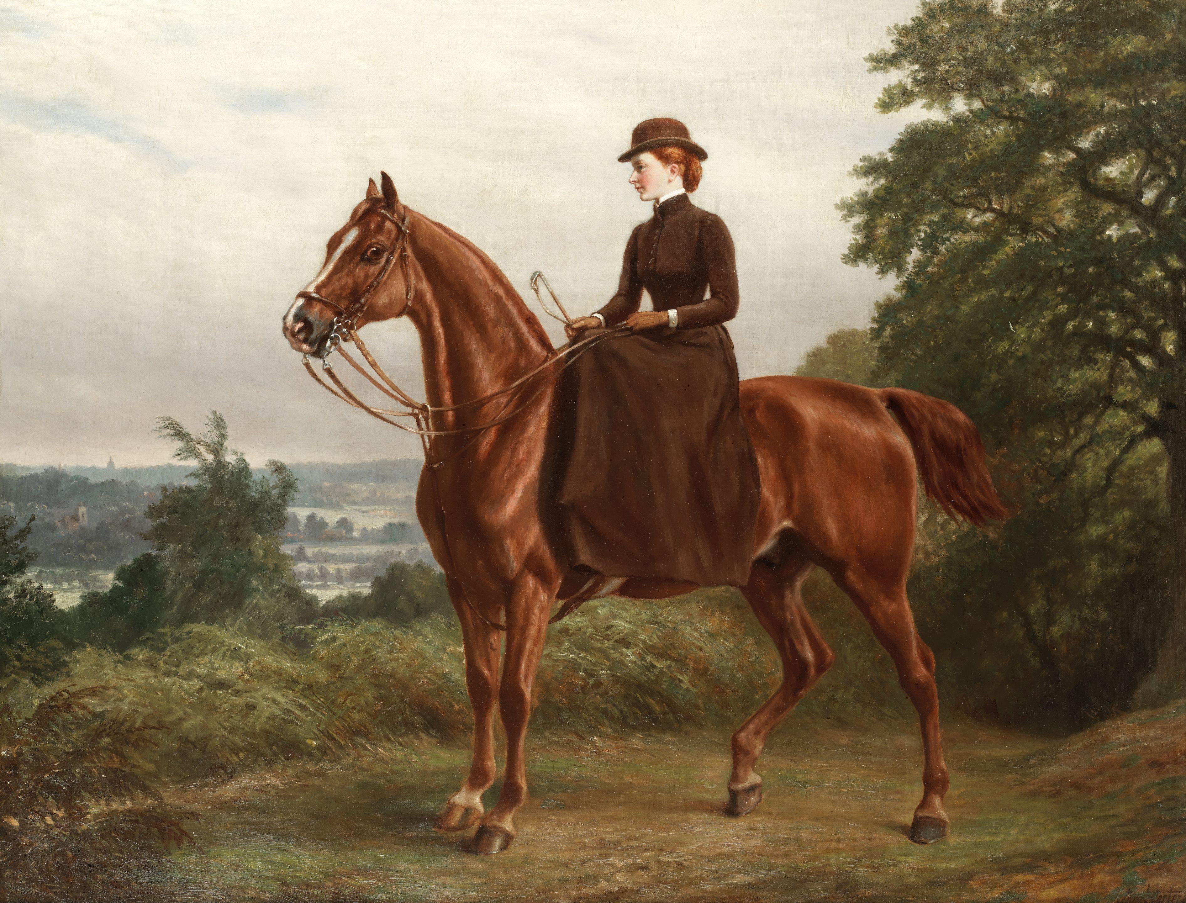 Samuel John Carter, ROI - Miss Effie Buxton