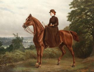 Samuel John Carter, ROI - Miss Effie Buxton