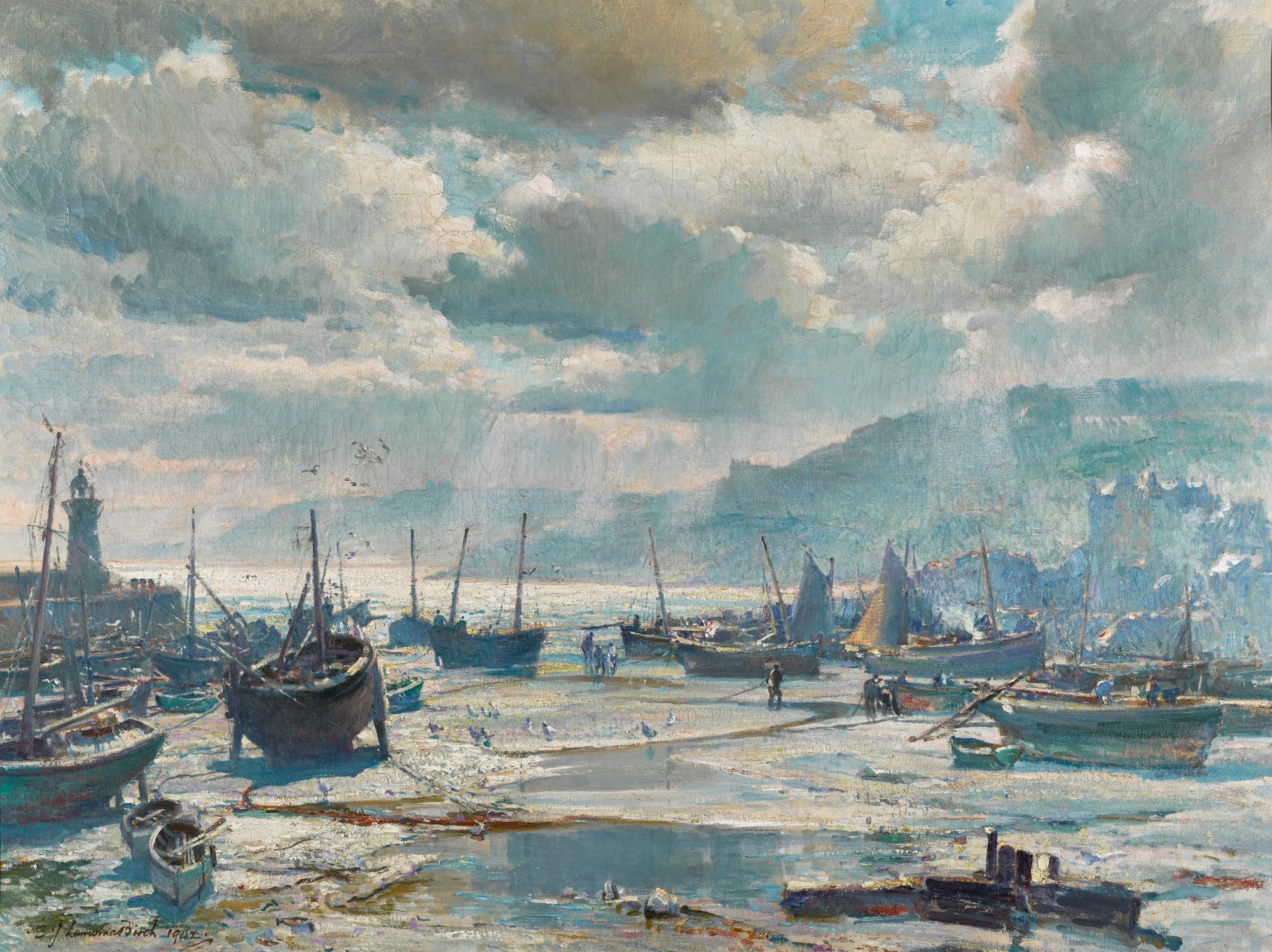 Samuel John Lamorna Birch, R.A., R.S.W. - The Hive, Morning, St Ives