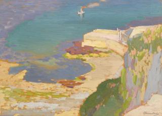 Samuel John Lamorna Birch, R.A., R.W.S., R.W.A. - Lamorna Cove, Cornwall