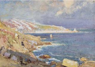 Samuel John Lamorna Birch, R.A., R.W.S - Above drift; and A spring day