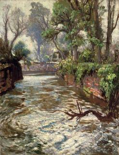 Samuel John Lamorna Birch, R.A. - Shining Thro\' Tears