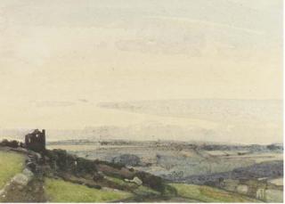 Samuel John Lamorna Birch, R.A. - View of Trewooef