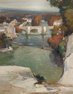 Samuel John Lamorna Birch, RA, RWS, RWA - Ludlow