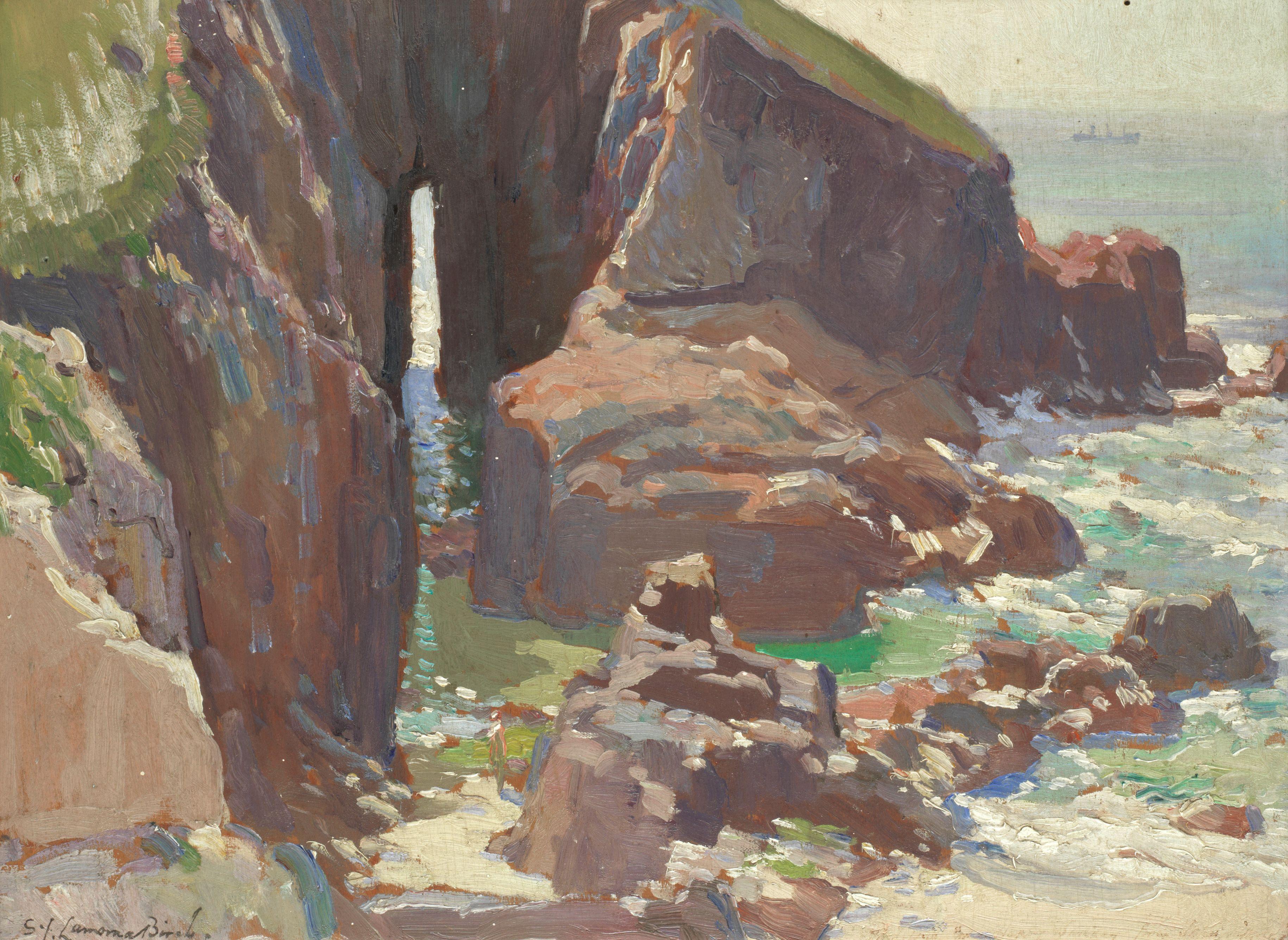 Samuel John Lamorna Birch, RA, RWS, RWA - \'Nanjizal, Near Land\'S End\'