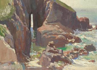 Samuel John Lamorna Birch, RA, RWS, RWA - \'Nanjizal, Near Land\'S End\'