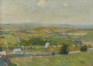 Samuel John Lamorna Birch, RA, RWS, RWA - Summer landscape