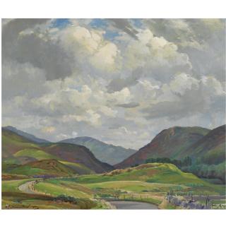 Samuel John Lamorna Birch - The Sma\' Glen, Glenalmond