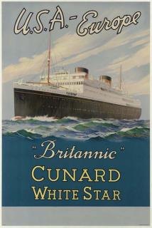 Samuel John Milton Brown - Cunard White Star U.S.A.-Europe S.S. Britannic