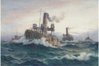 Samuel John Milton Brown - Searching The Seas For The Enemy