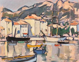 Samuel John Peploe, R.S.A. - Cassis