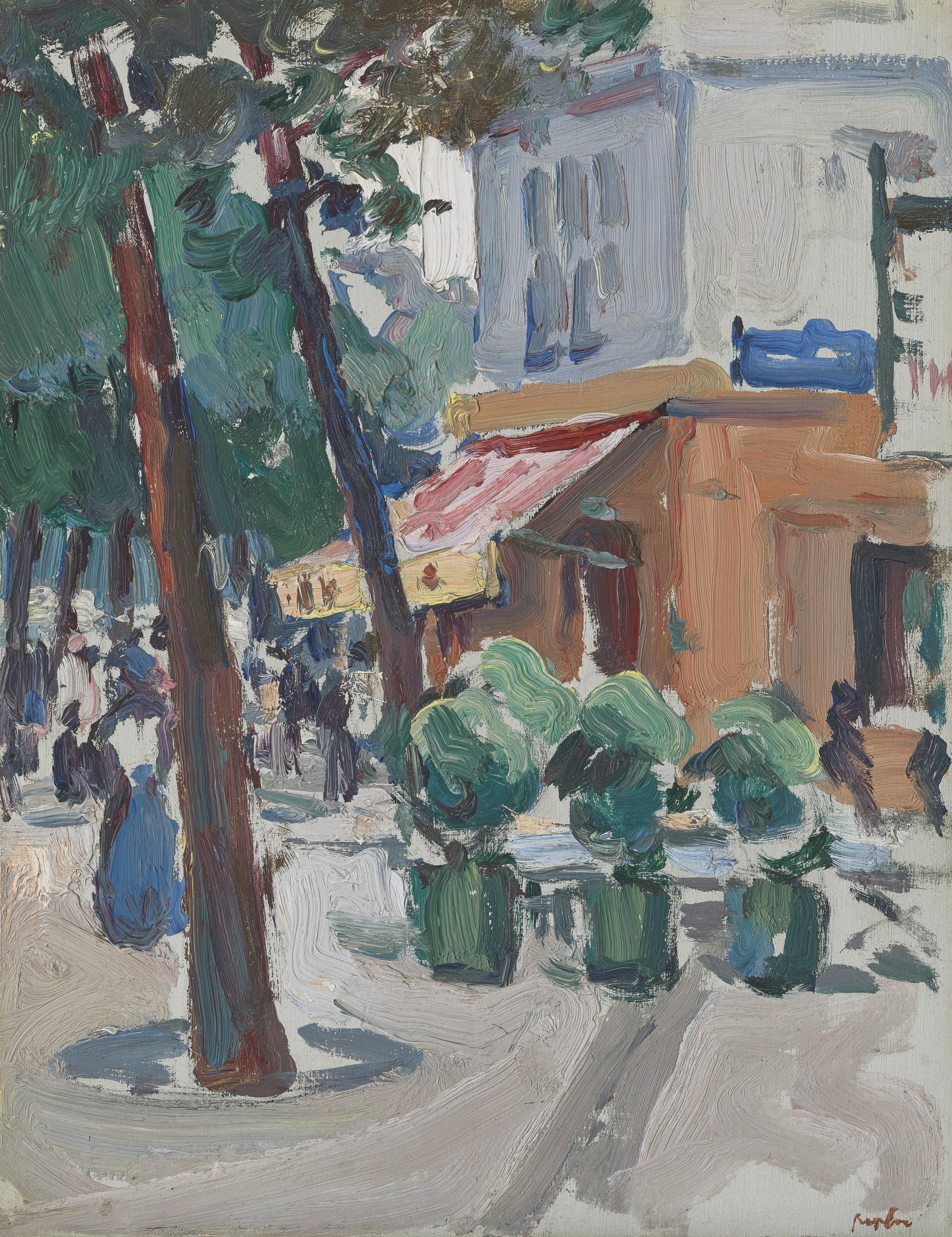Samuel John Peploe, R.S.A. - Luxembourg Gardens - Paris