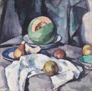 Samuel John Peploe, R.S.A. - Melon and Pears