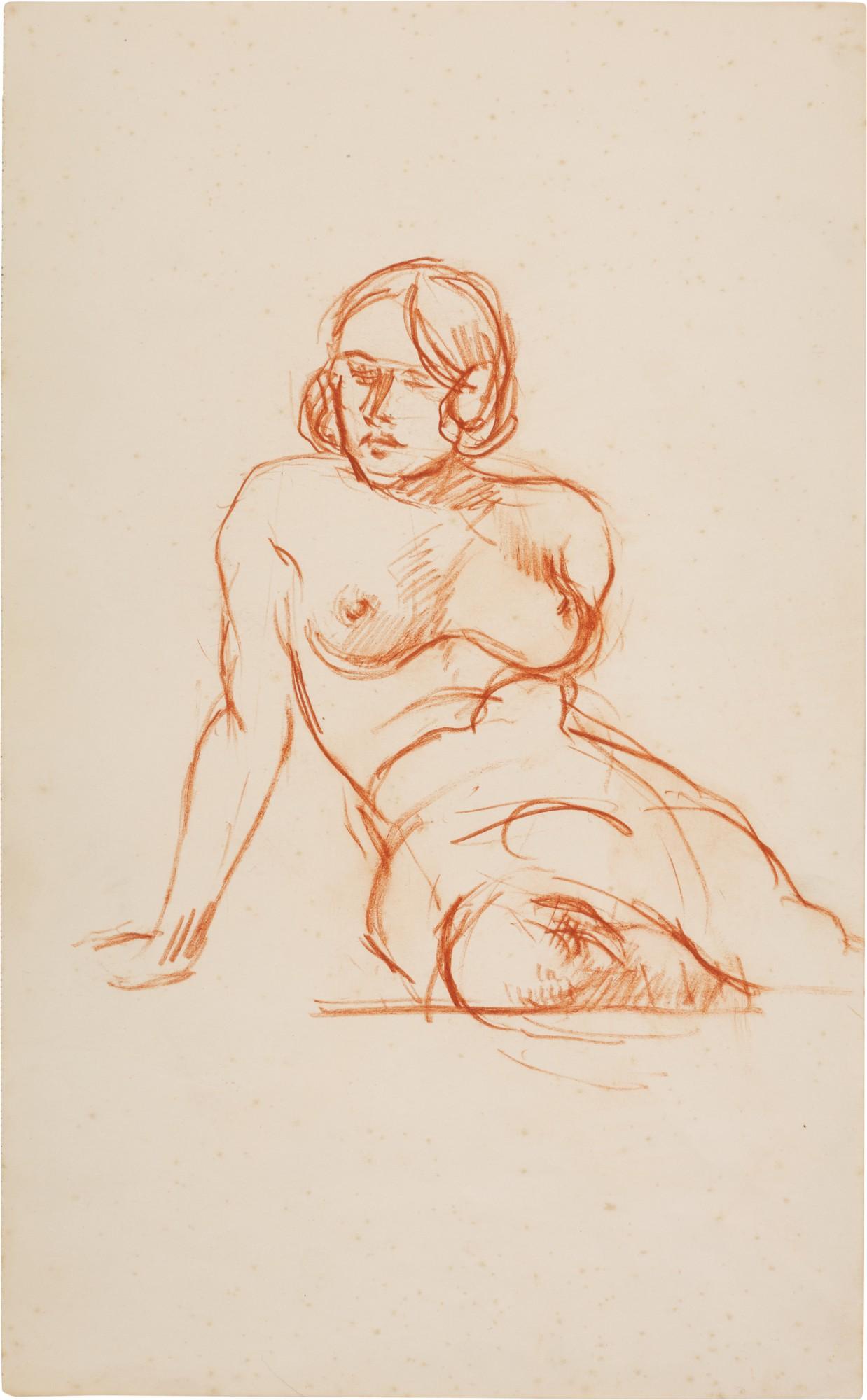 Samuel John Peploe, R.S.A. - Nude Study