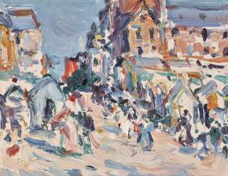 Samuel John Peploe, R.S.A. - Paris Plage