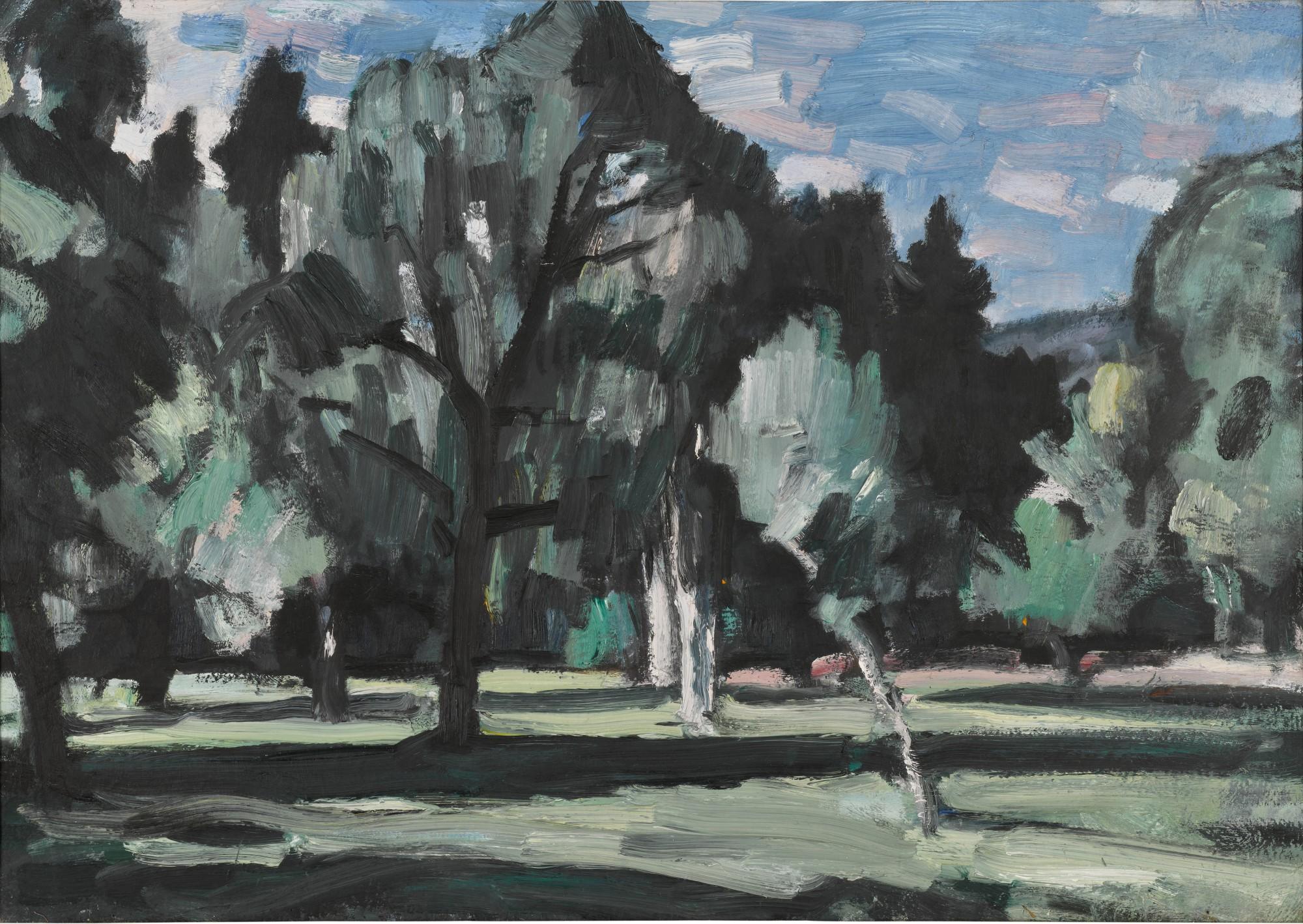 Samuel John Peploe, R.S.A. - Perthshire Landscape