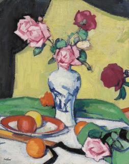 Samuel John Peploe, R.S.A. - Roses