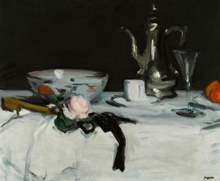 Samuel John Peploe, R.S.A. - Still Life with Coffee Pot