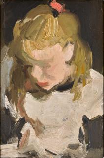 Samuel John Peploe, R.S.A. - Young Girl with Blonde Hair