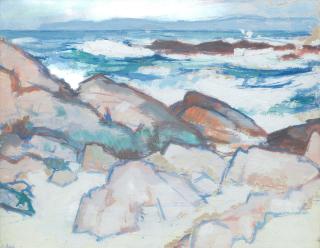 Samuel John Peploe RSA - The North End, Iona