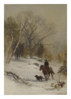 Samuel Lancaster Gerry - Rider In The Snow