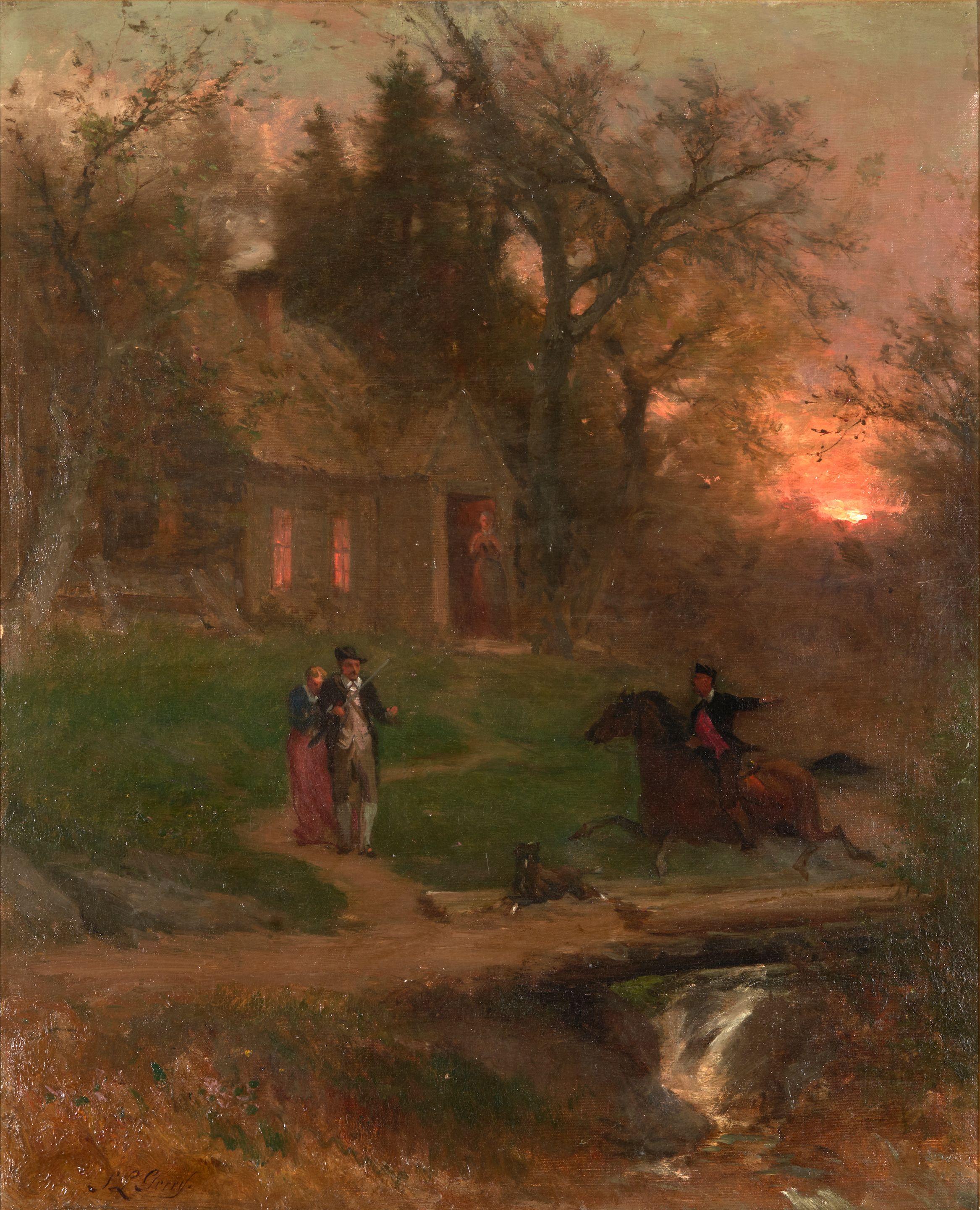 Samuel Lancaster Gerry - The Ride of Paul Revere