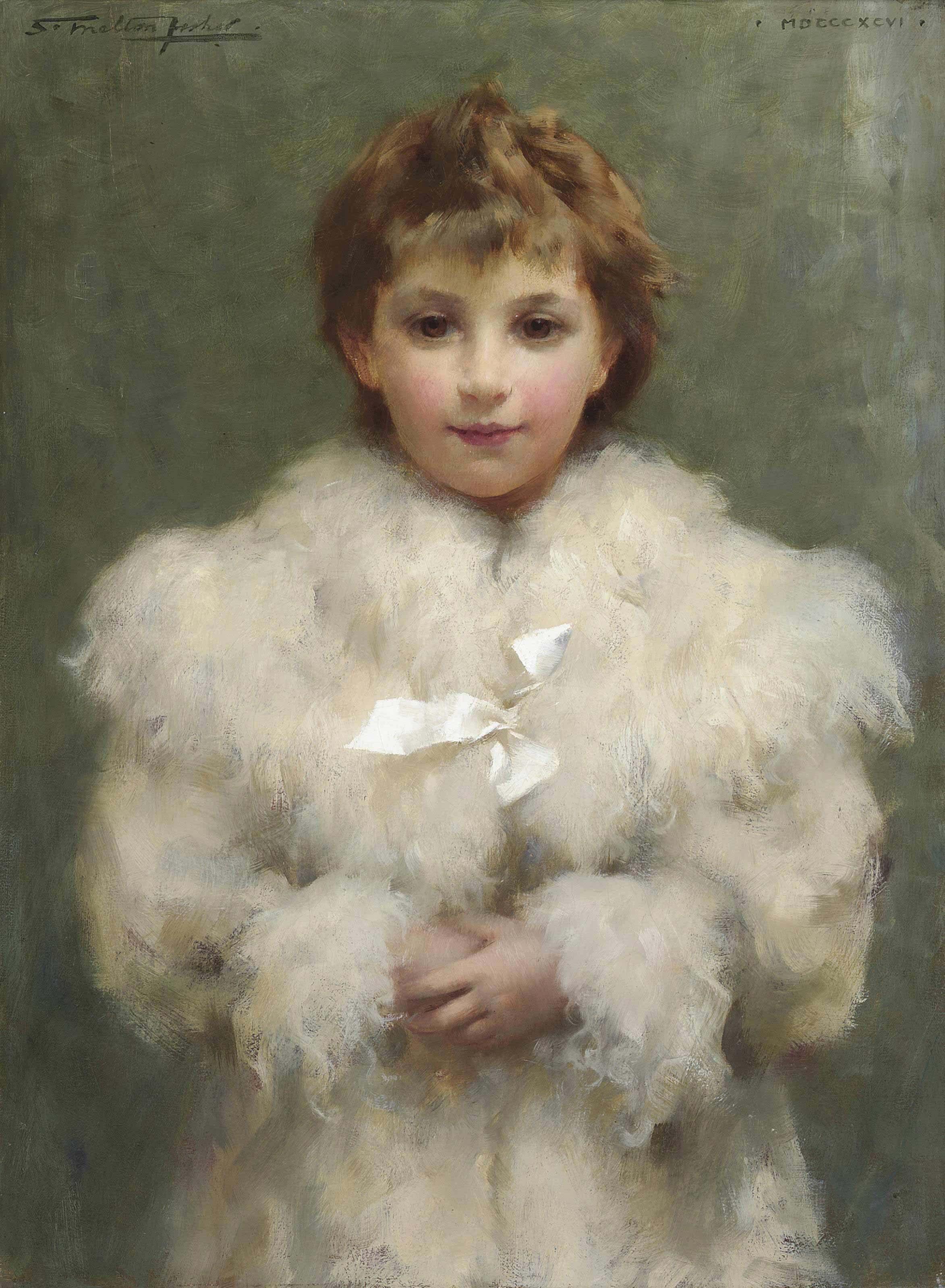 Samuel Melton Fisher - The white ribbon