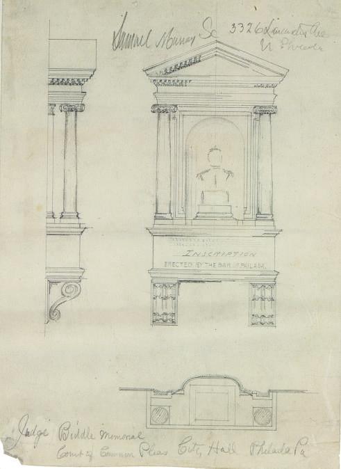 Samuel Murray - Study for Judge Biddle Memorial
