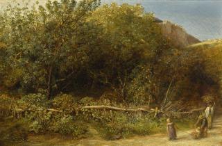Samuel Palmer, R.W.S - The Lane Side