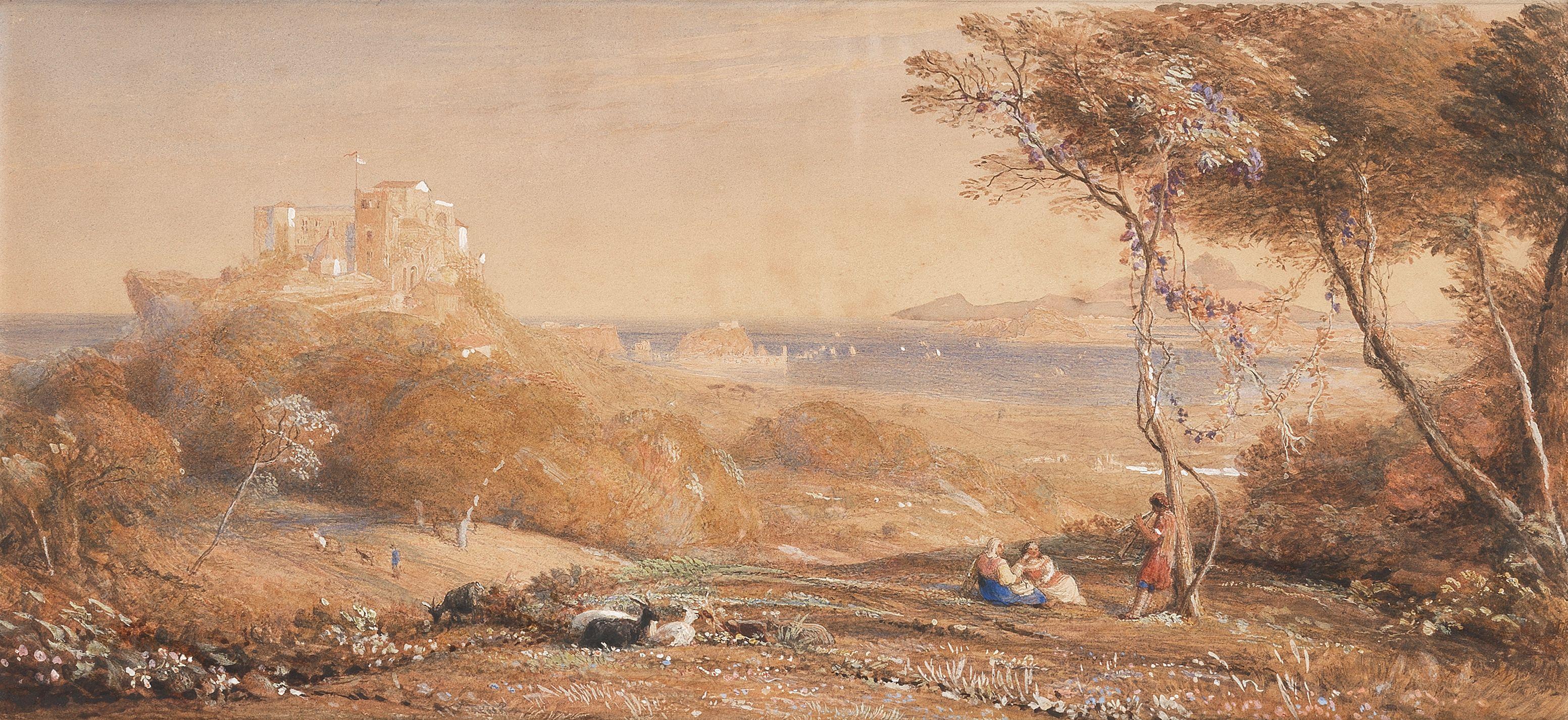 Samuel Palmer - Porta Di Posillipo And The Bay Of Baiae, Italy, Ischia And Misenum Beyond