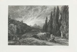 Samuel Palmer - The Early Ploughman (Lister 9)