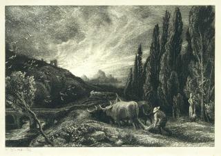 Samuel Palmer - The Early Ploughman