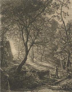 Samuel Palmer - The Willow (Lister 1)