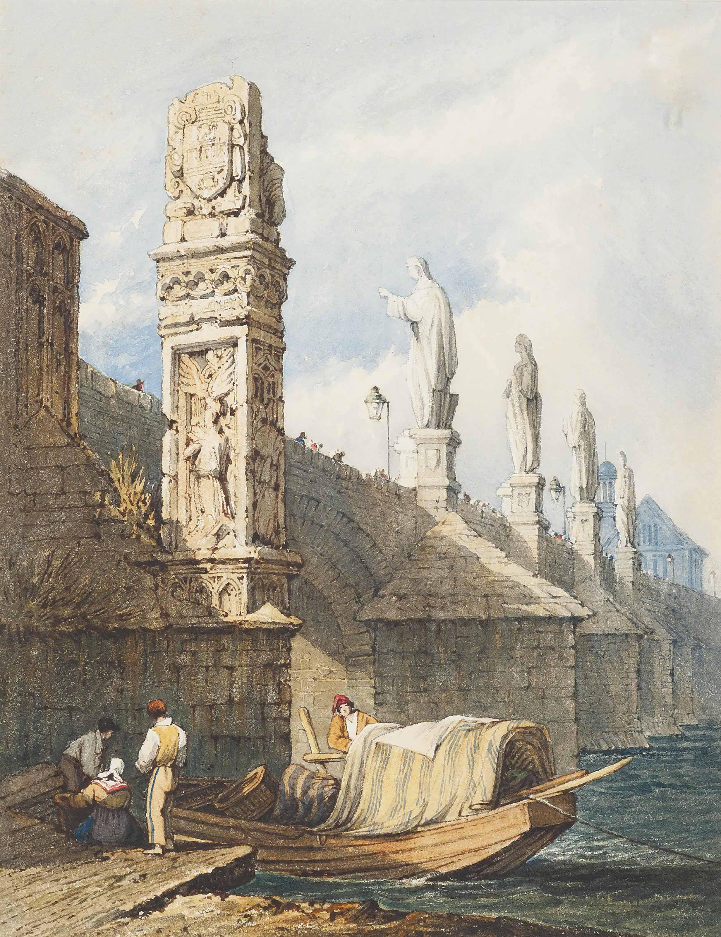 Samuel Prout, O.W.S. - Charles Bridge, Prague