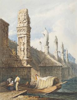 Samuel Prout, O.W.S. - Charles Bridge, Prague