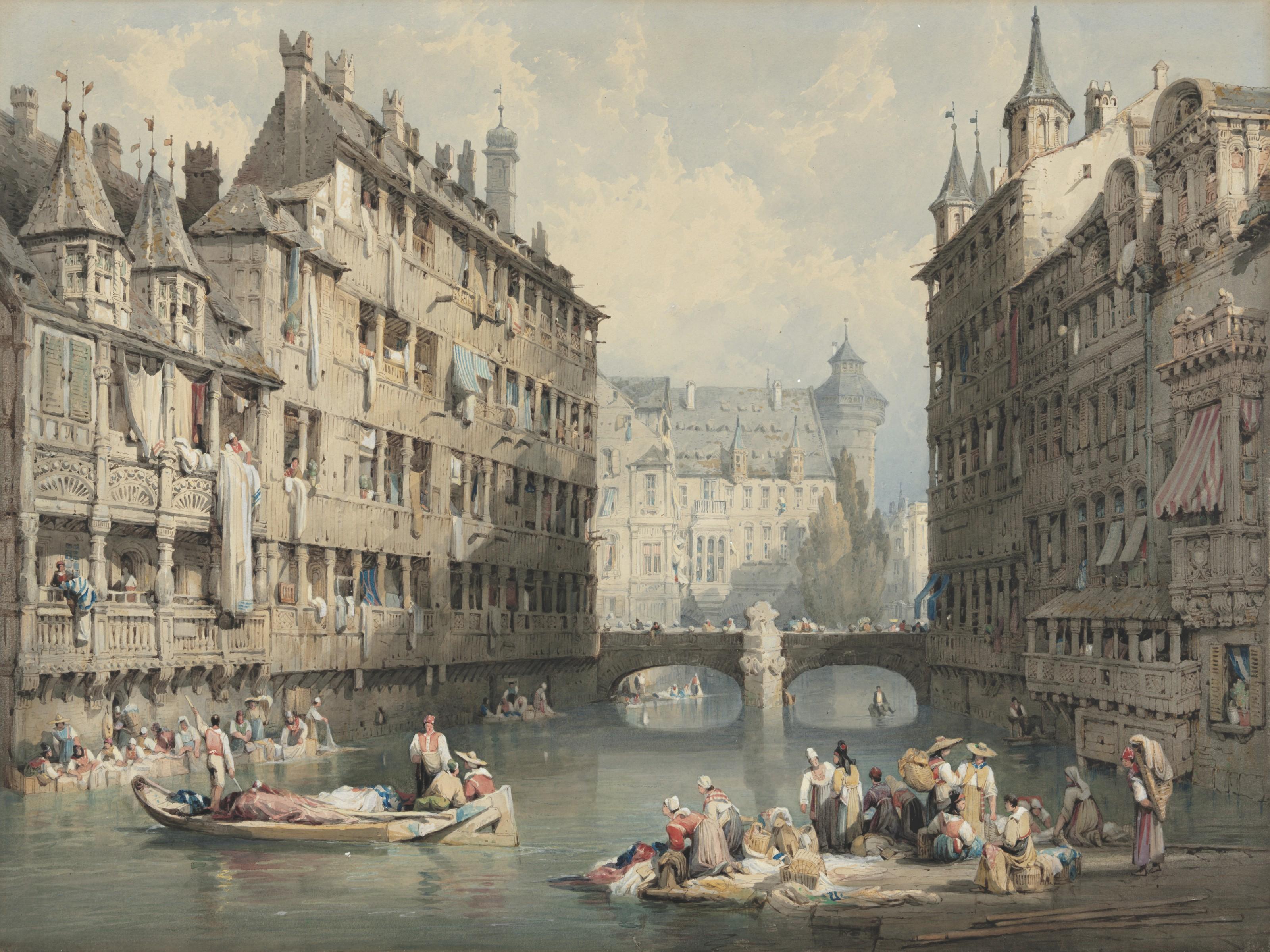 Samuel Prout, O.W.S. - View of Nuremberg