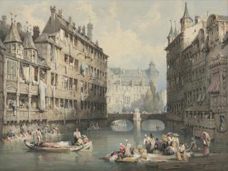 Samuel Prout, O.W.S. - View of Nuremberg