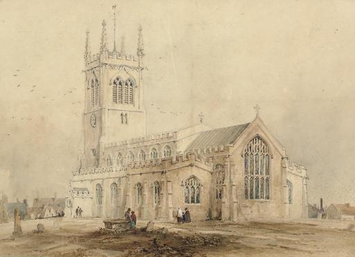 Samuel Prout - Ilford Church