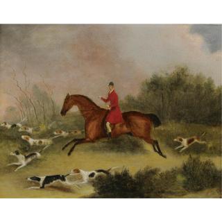 Samuel Raven - British Henry Oldacre With Mr. Sebright\'S Hounds