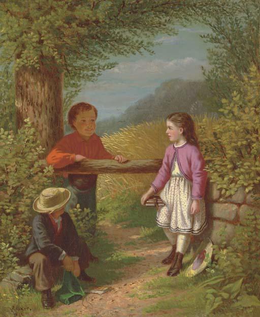 Samuel S. Carr - School Days In The Country