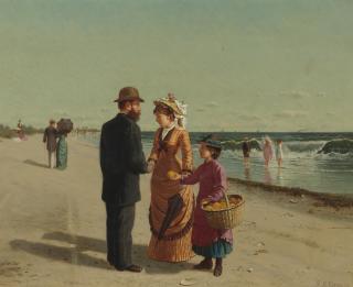 Samuel S. Carr - Selling Oranges By The Seashore
