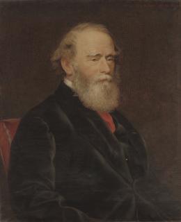 Samuel Sidley - Portrait Of Lt. Col. Richard Henry Fitz Herbert (1809-1885), Bust-Length, In A Black Coat With A Red Cravat