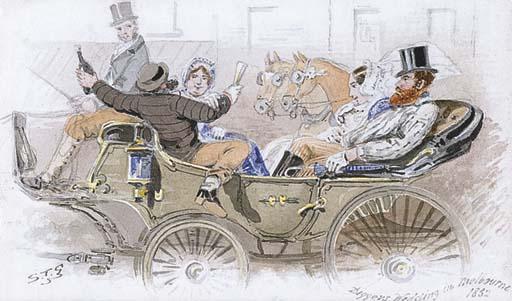 Samuel Thomas Gill - Diggers Wedding in Melbourne