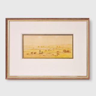 Samuel Thomas Gill - (Figures by a River)