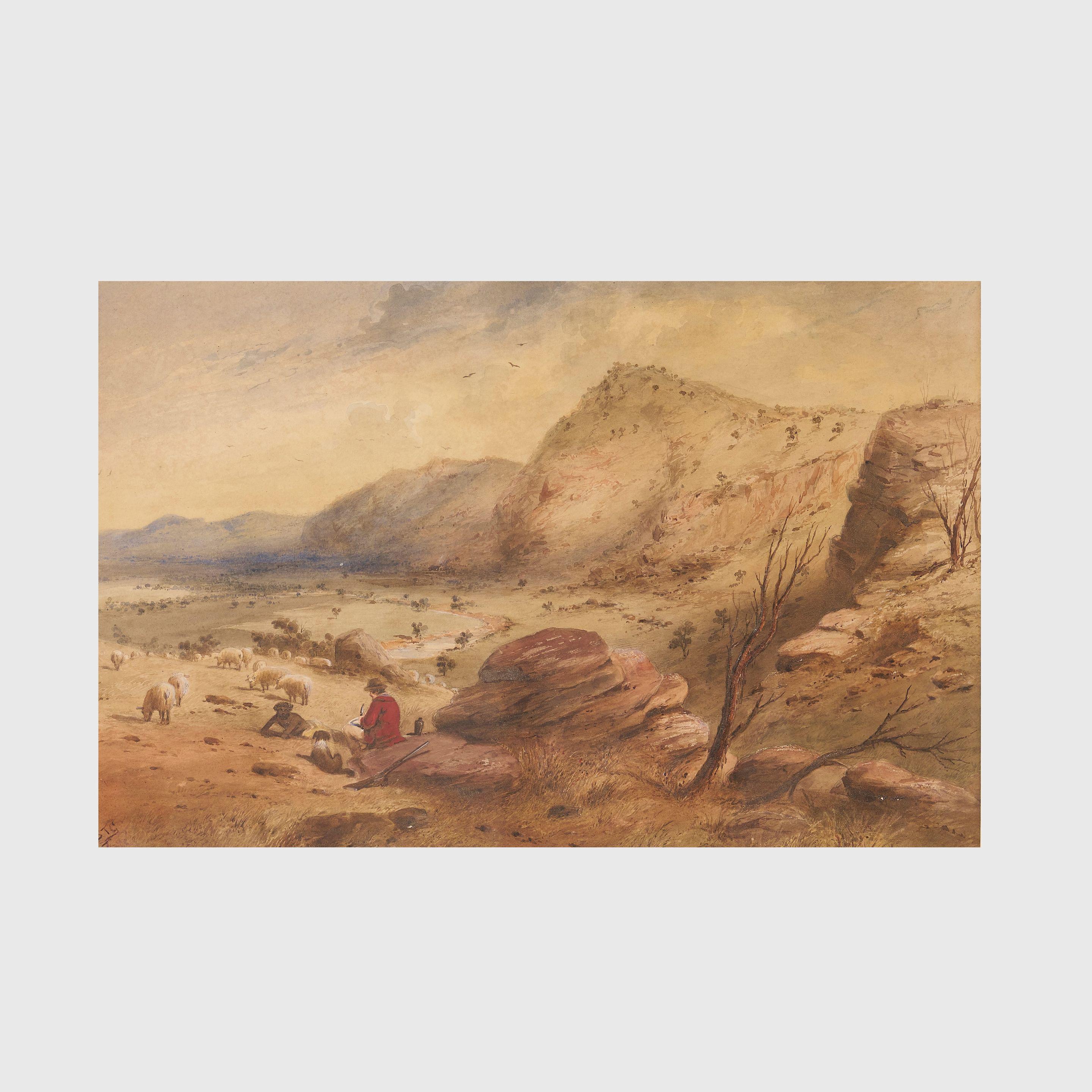 Samuel Thomas Gill - Midday rest, c.1865