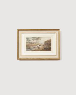 Samuel Thomas Gill - (River and Campsite)