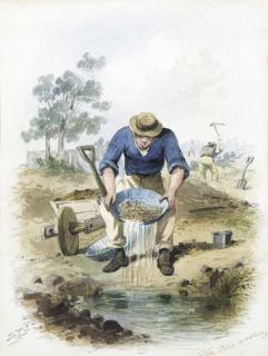 Samuel Thomas Gill - Tin Dish Washing